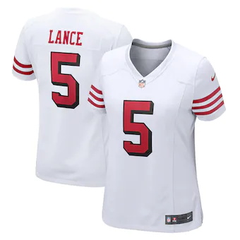 womens nike trey lance white san francisco 49ers altern_002